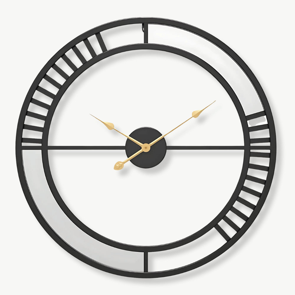 Horloge Murale Industrielle Loft