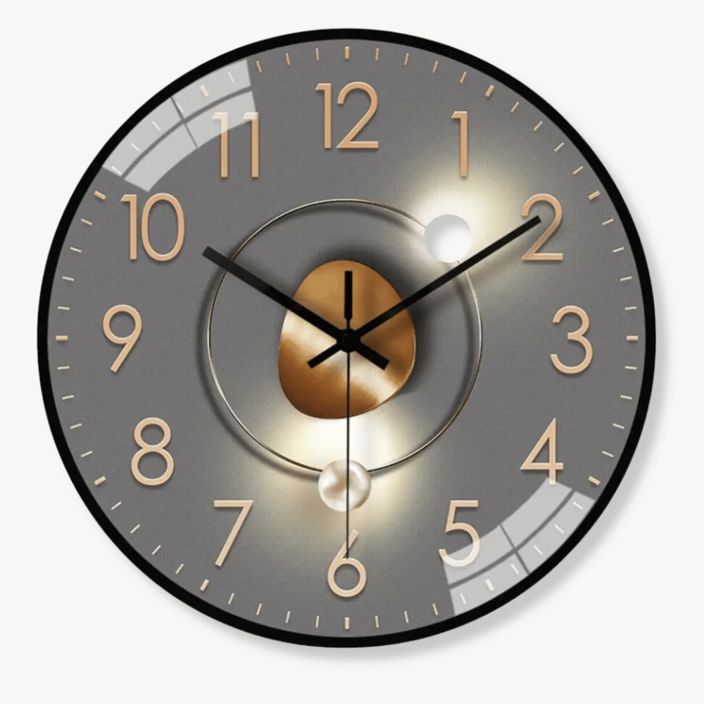 Horloge Murale Lumière et Ombre