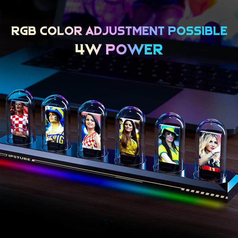 Horloge Nixie RGB Personnalisable