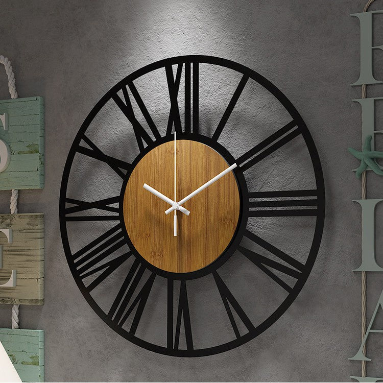 Horloge Murale Bois Scandinave