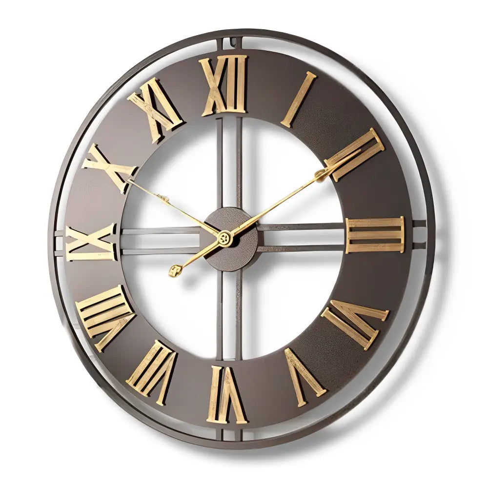 Grande Horloge Murale Industrielle