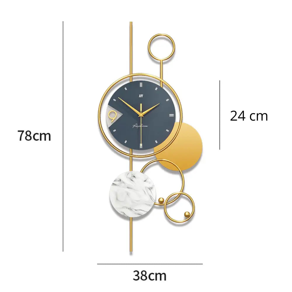 Grande Horloge Décorative Style Contemporain