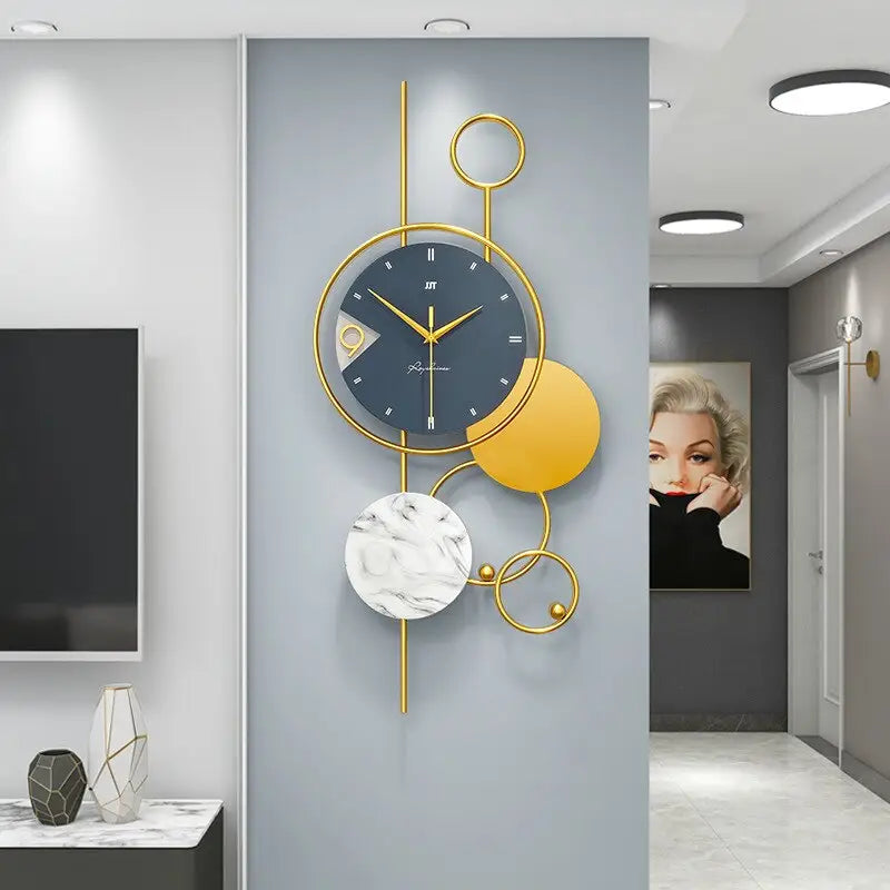 Grande Horloge Décorative Style Contemporain