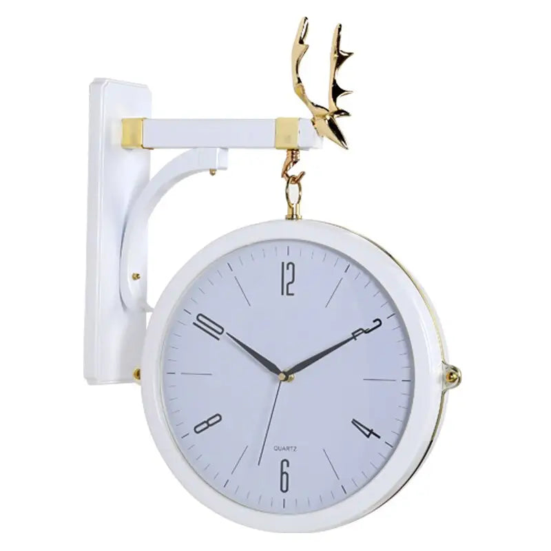 Horloge Double Face Moderne