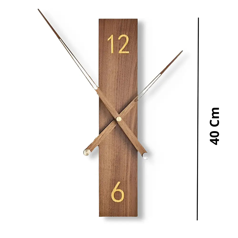 Horloge Murale Moderne Bois Massif