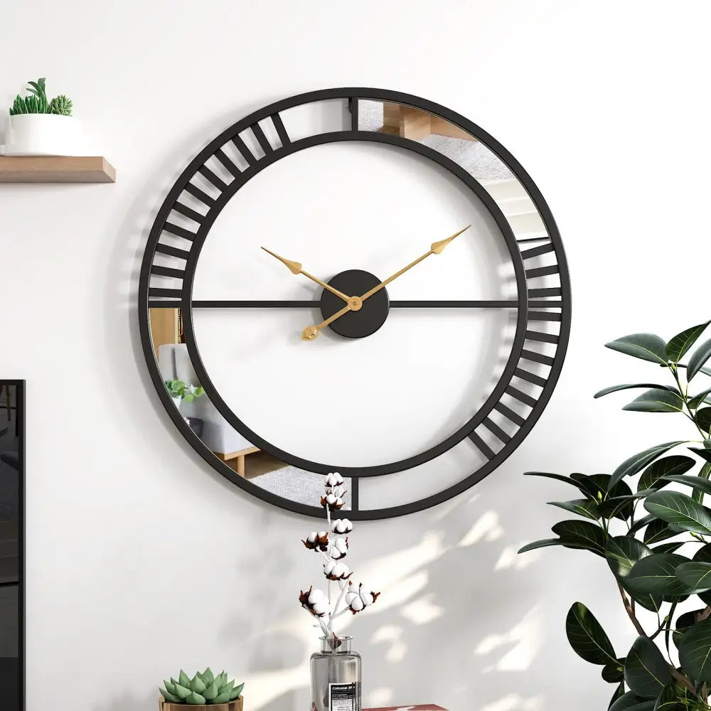 Horloge Murale Industrielle Loft