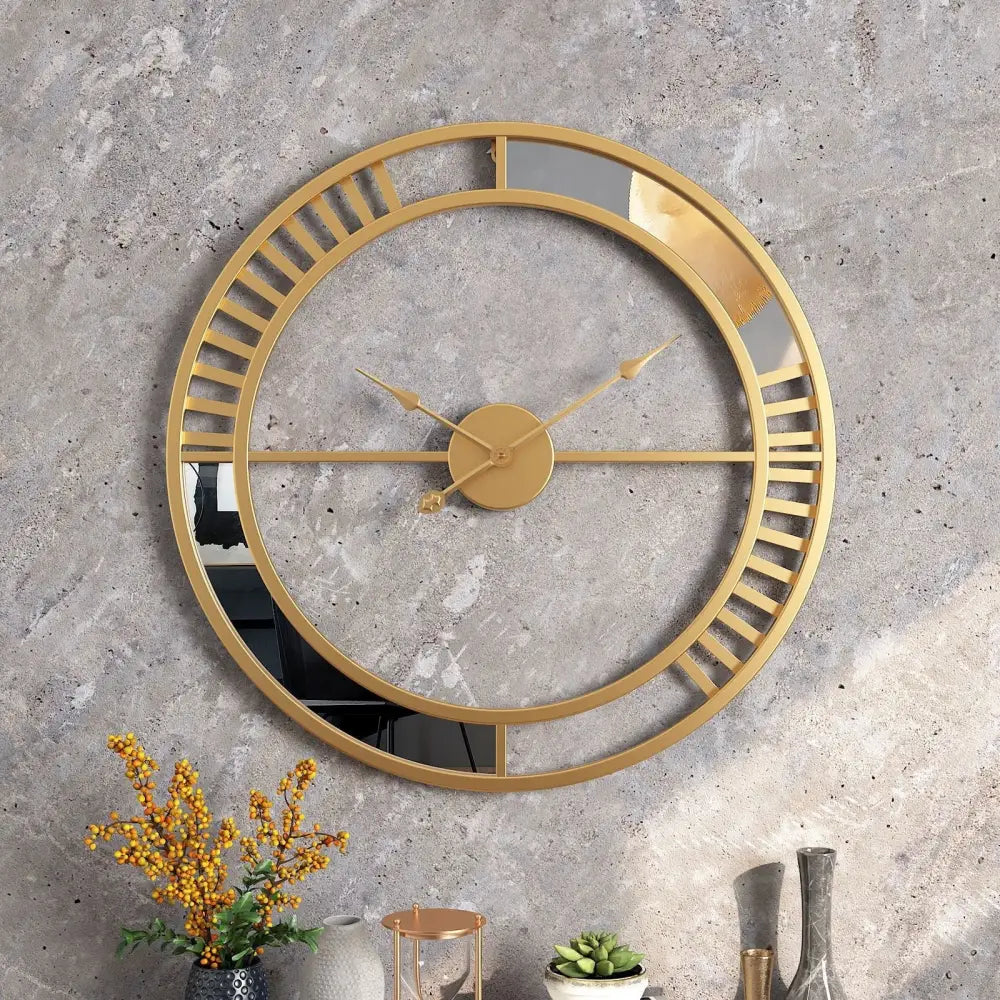 Horloge Murale Industrielle Loft