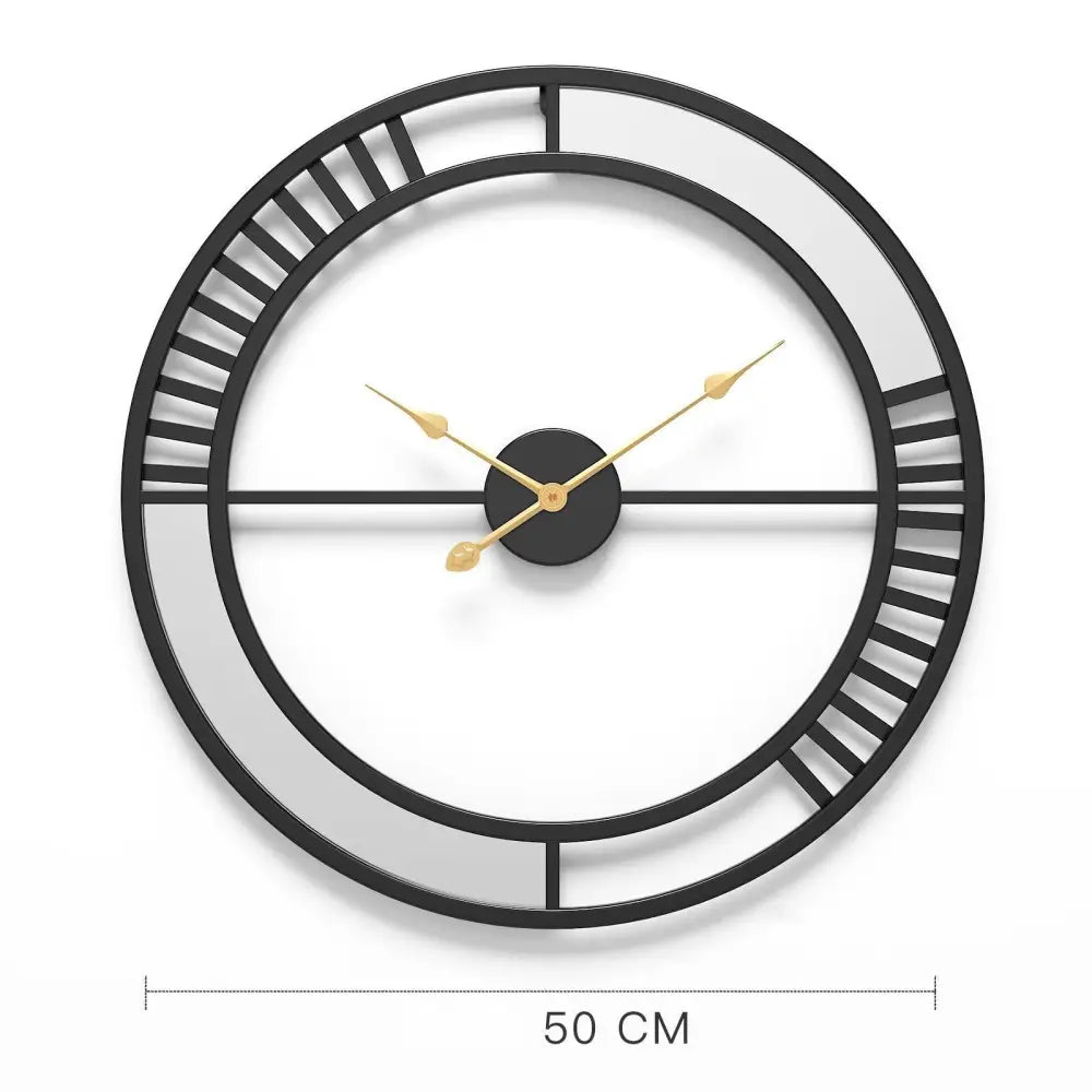 Horloge Murale Industrielle Loft