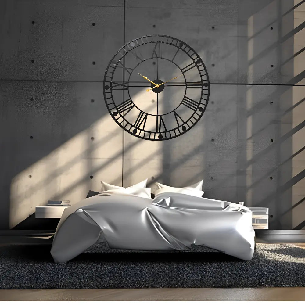 Grande Horloge Murale 80 cm