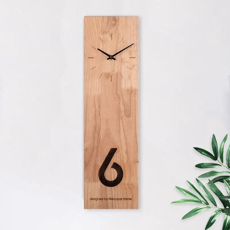 Horloge Murale Bambou