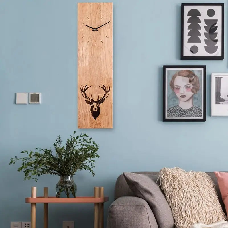 Horloge Murale Bambou