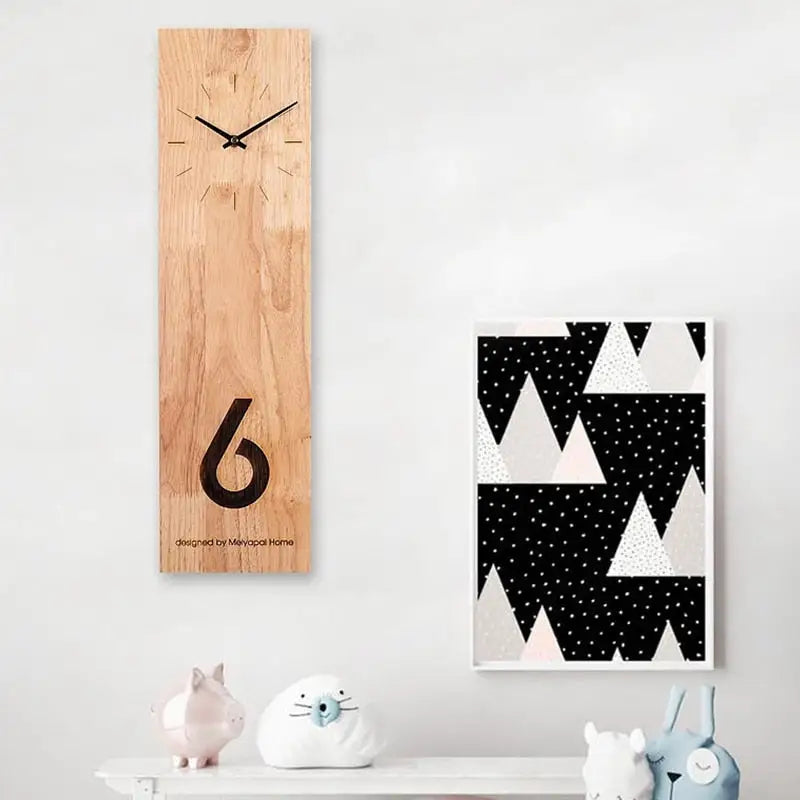 Horloge Murale Bambou