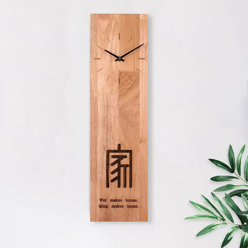 Horloge Murale Bambou