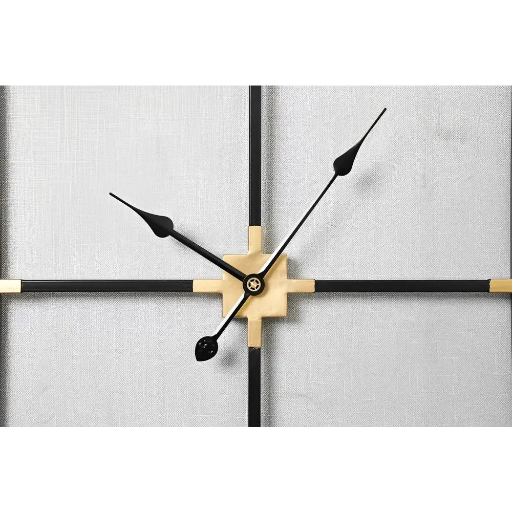 Horloge Murale Carrée Design Minimaliste