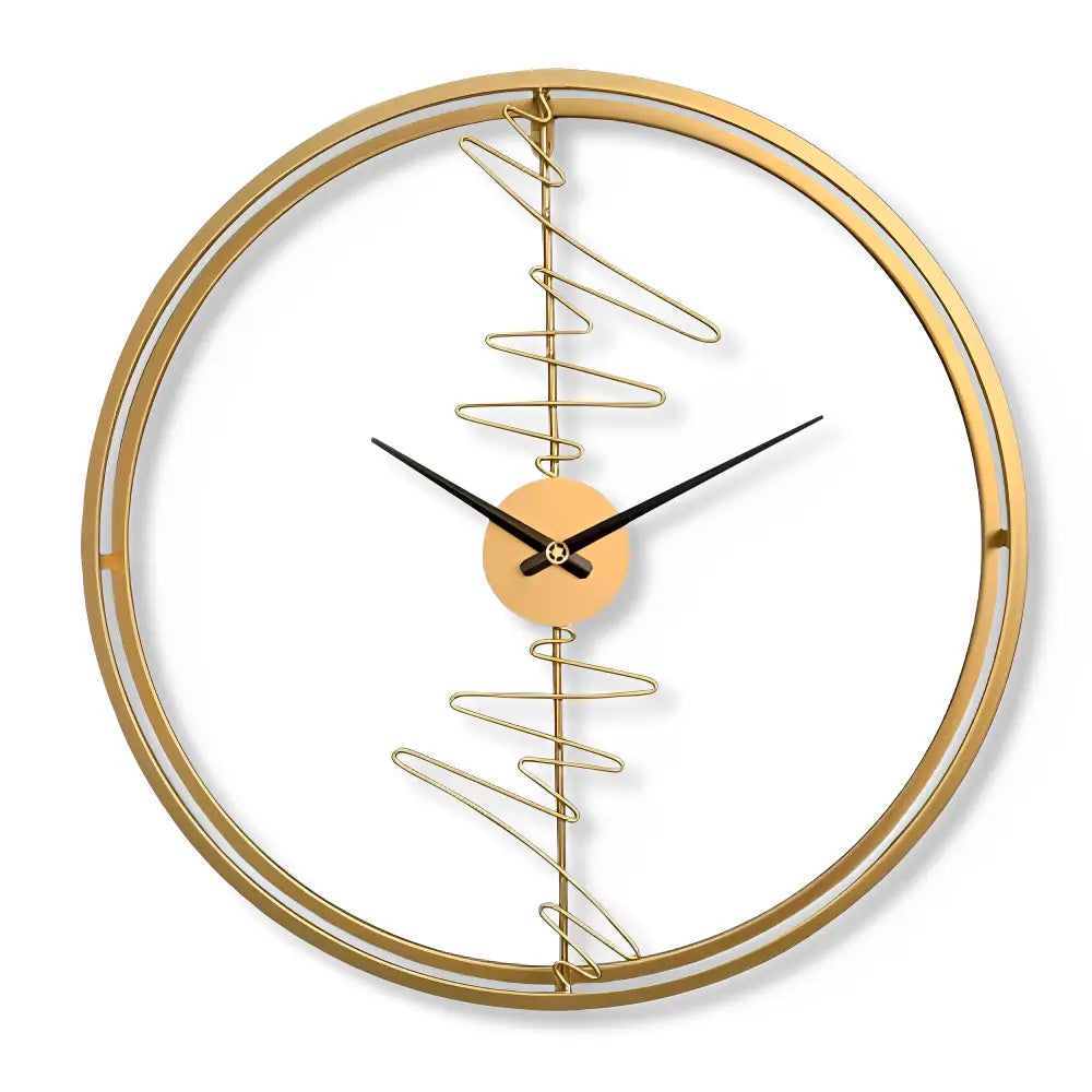 Horloge Design Cercle Détails Abstraits