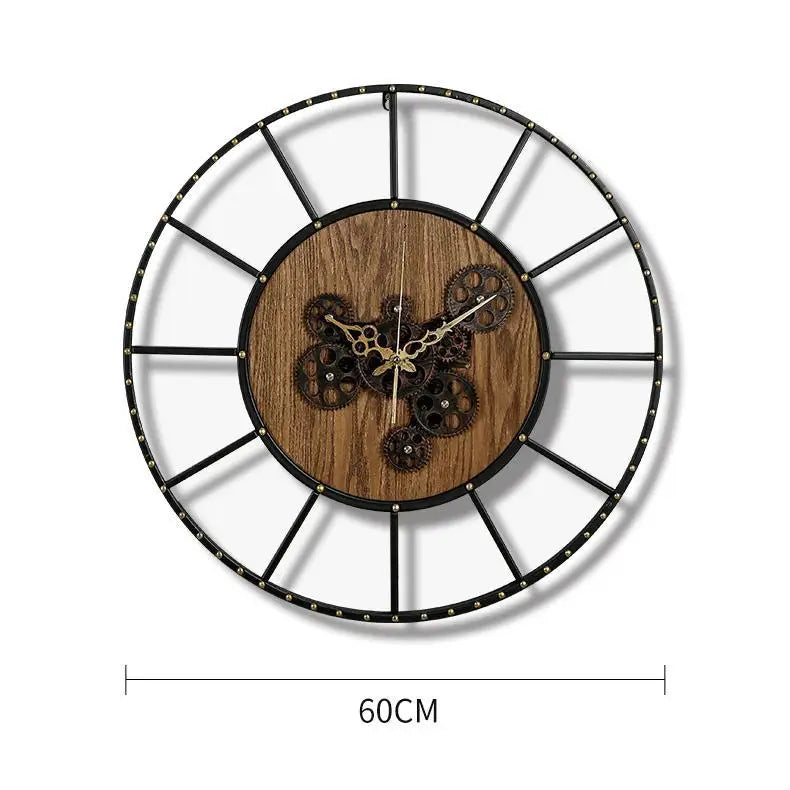 Horloge Murale design à Engrenage