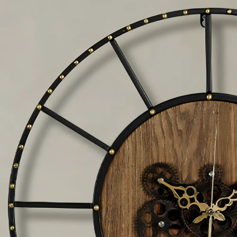 Horloge Murale design à Engrenage