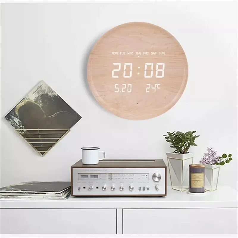 Horloge Murale Design Led