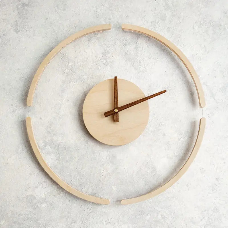 Horloge Murale Cercle Minimaliste