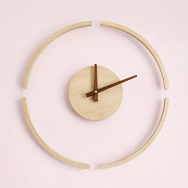 Horloge Murale Cercle Minimaliste