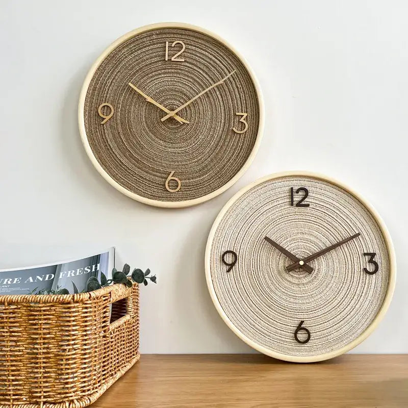 Horloge Murale Sable Doré