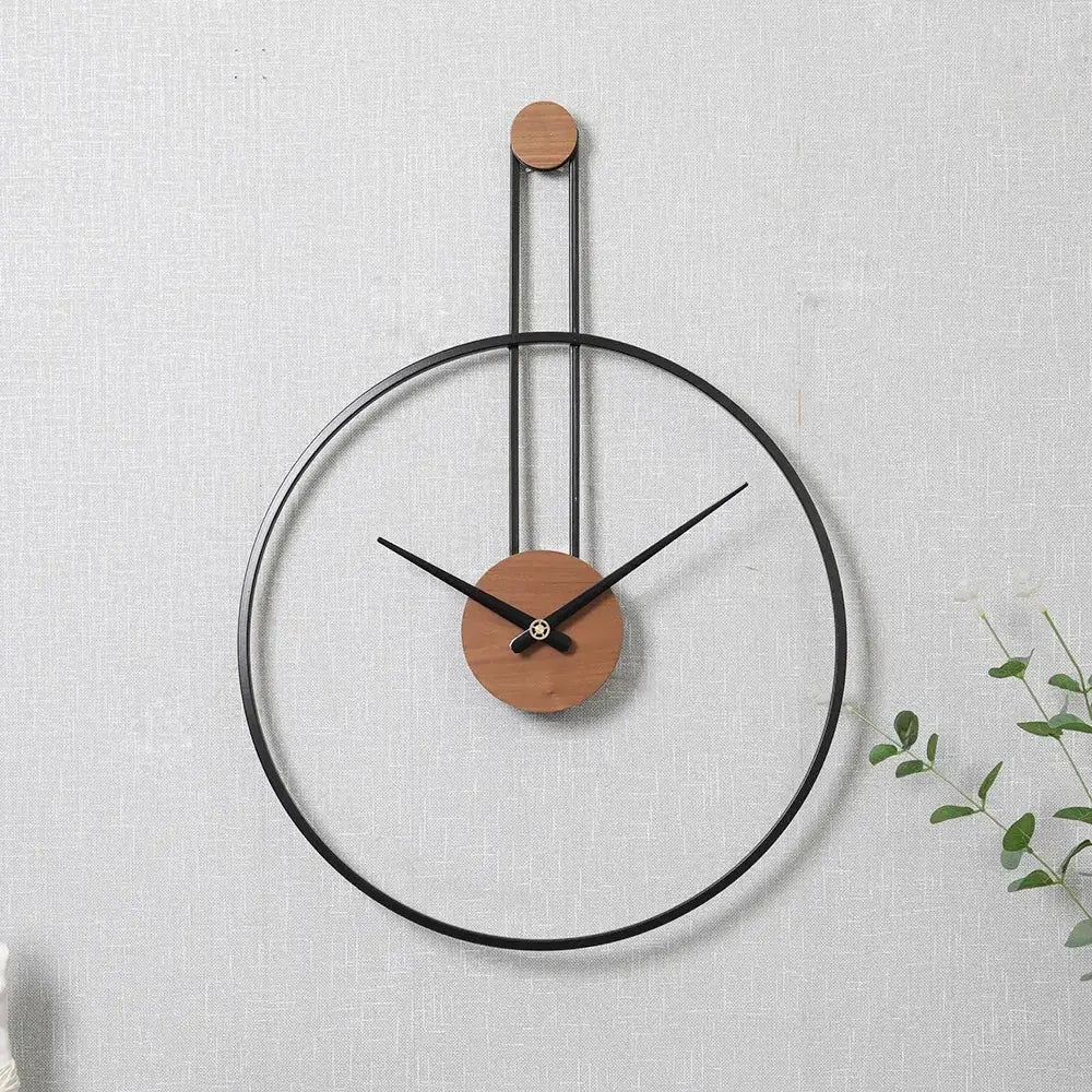 Horloge Murale Cercle Suspendu
