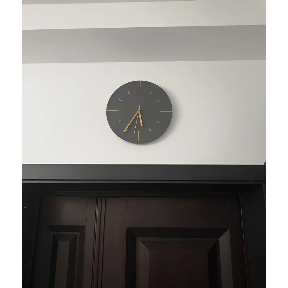 Horloge Murale Imitation Ciment