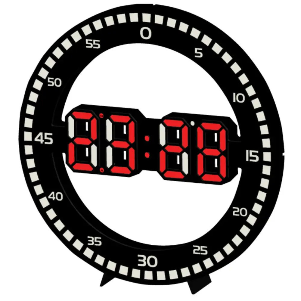 Horloge Murale LED 3D