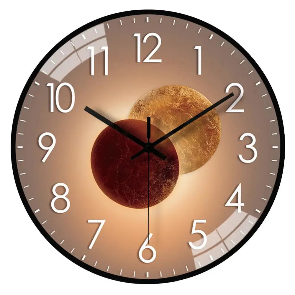 Horloge Murale Lumière et Ombre