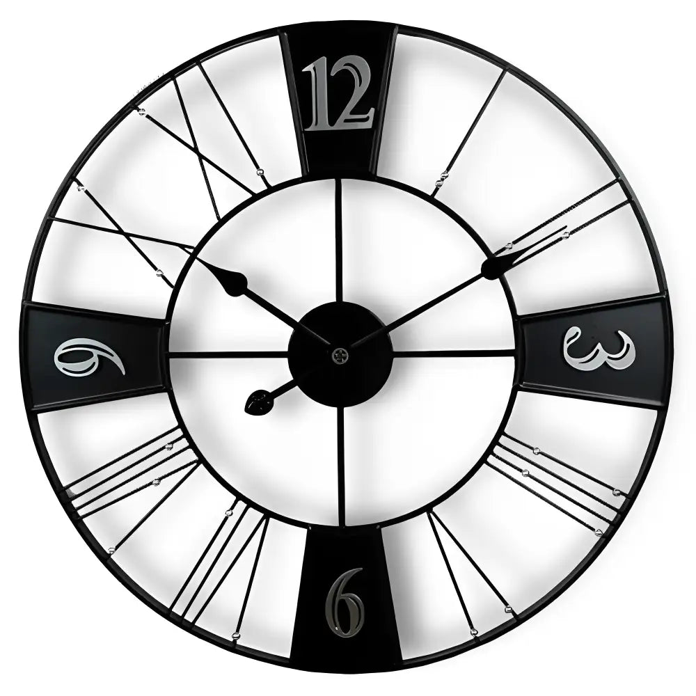 Grande Horloge Murale Style Factory