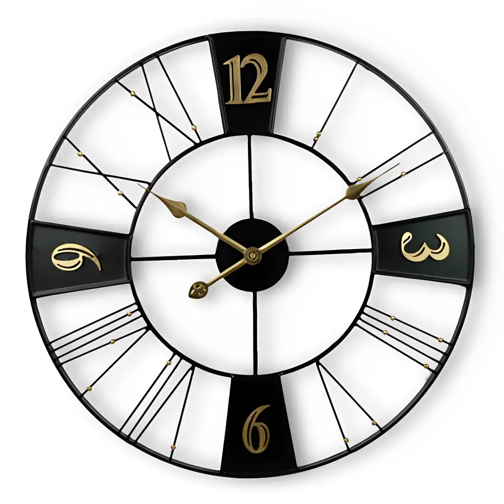 Grande Horloge Murale Style Factory