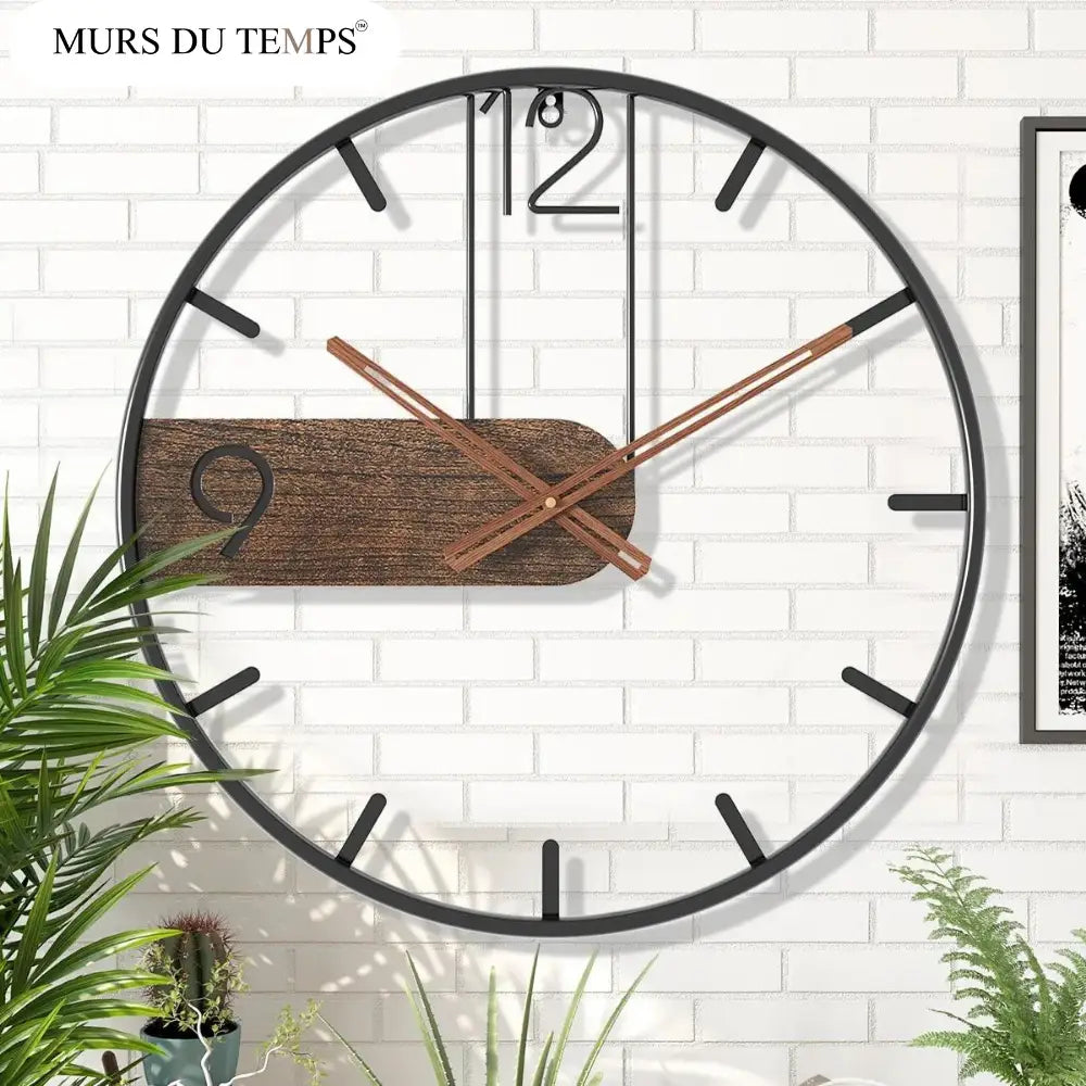 Horloge Murale Rustik Moderne