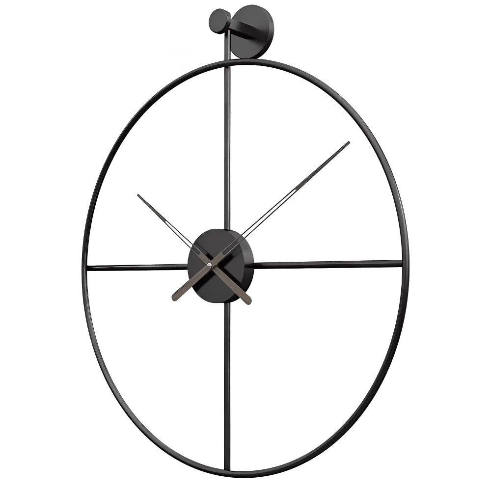 Horloge Design Cercle Croisé