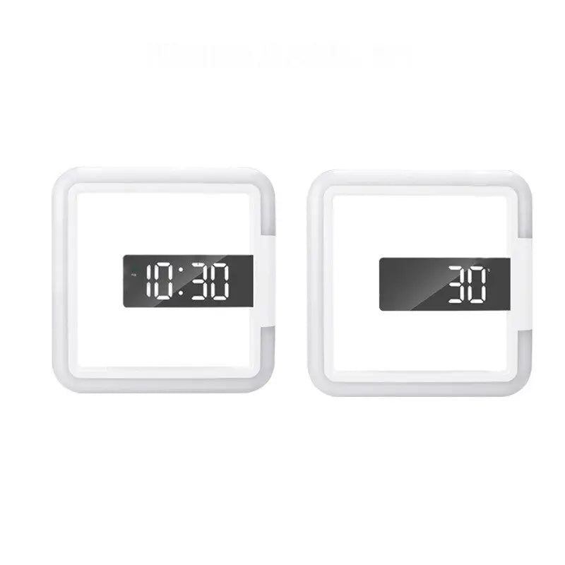 Horloge Murale Lumineuse Carrée