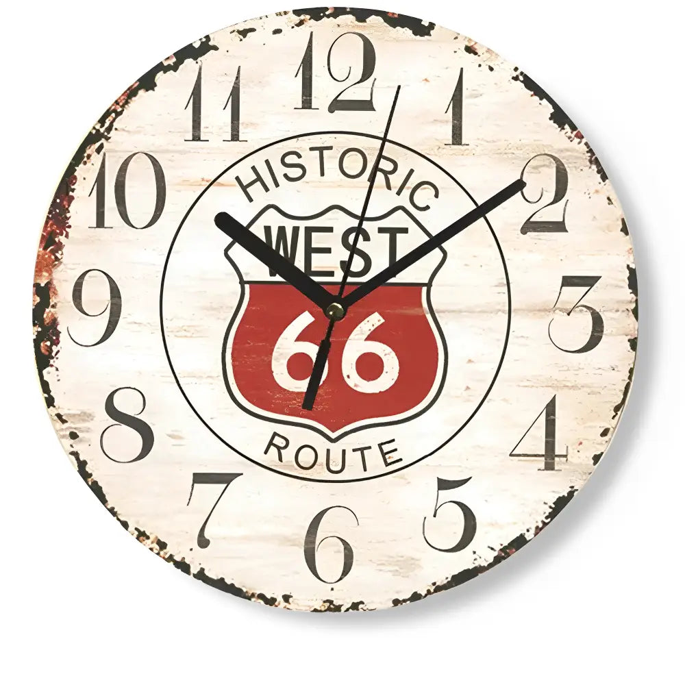 Horloge Murale Route 66