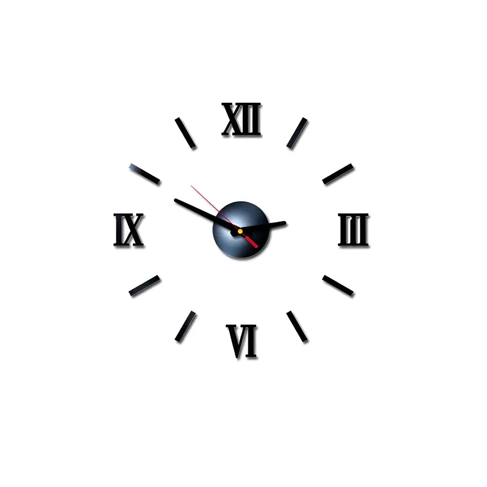 Horloge Murale Stickers 3D