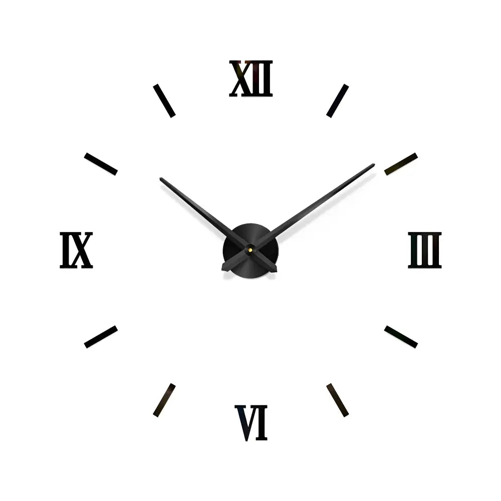 Horloge Murale Stickers 3D
