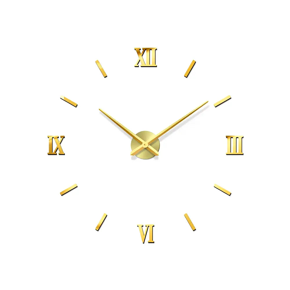 Horloge Murale Stickers 3D