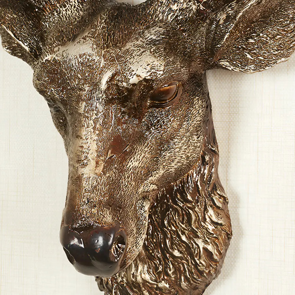 Horloge Murale Tête de Cerf