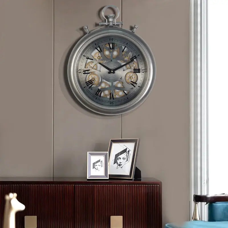 Horloge Rouage Tournant