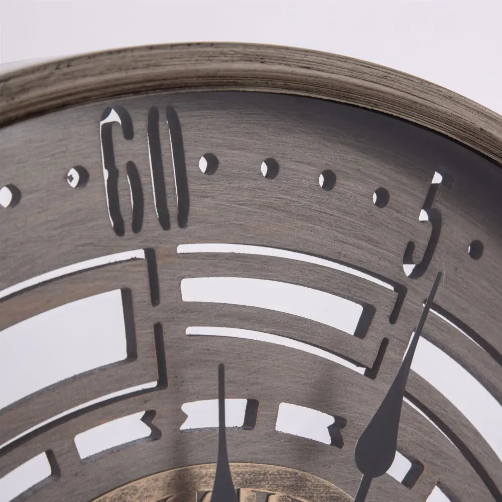 Horloge Murale Industrielle Spin Time Vintage