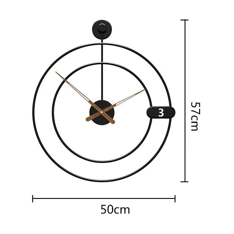 Horloge Murale Orbitale