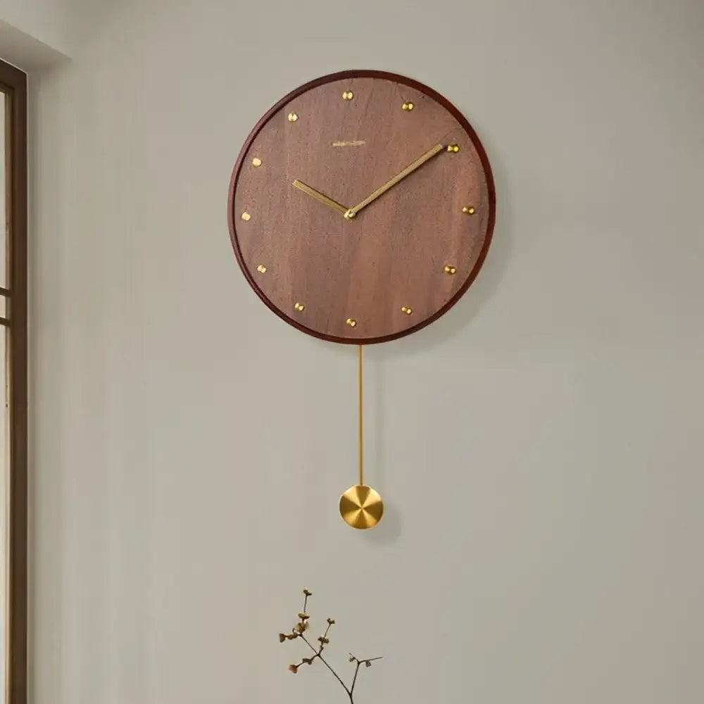 Horloge Murale Moderne avec Balancier