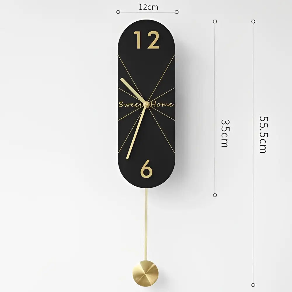 Pendule Murale Design à Balancier