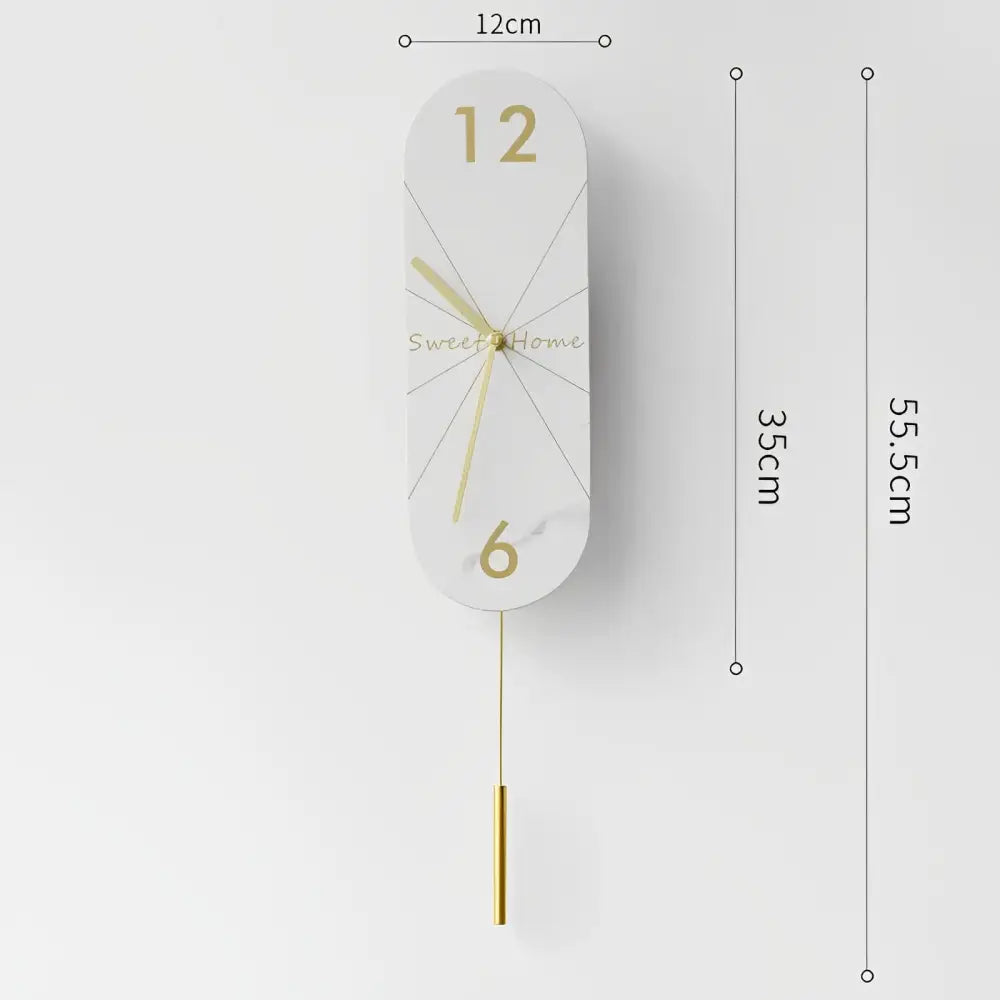 Pendule Murale Design à Balancier