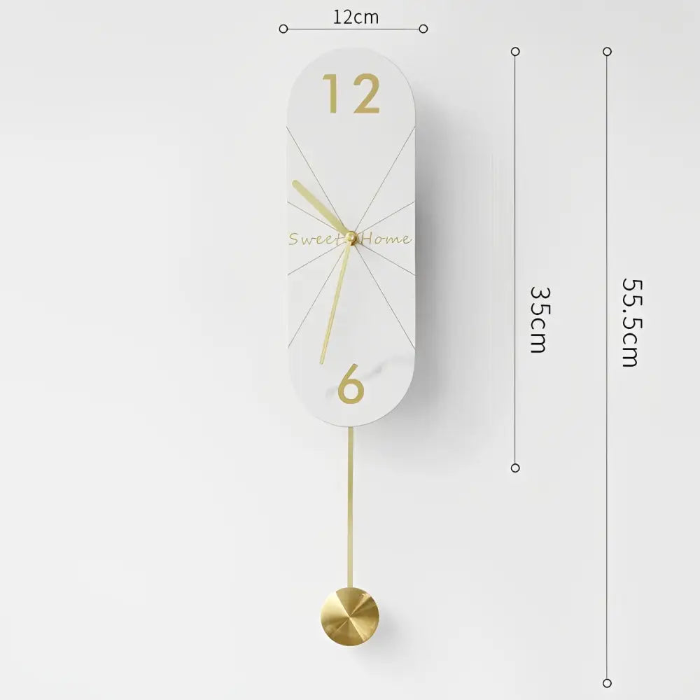 Pendule Murale Design à Balancier